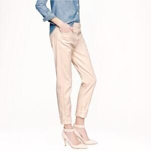 Goldsign J Crew Jeane Peach Salmon Washed Jeans Sz 27